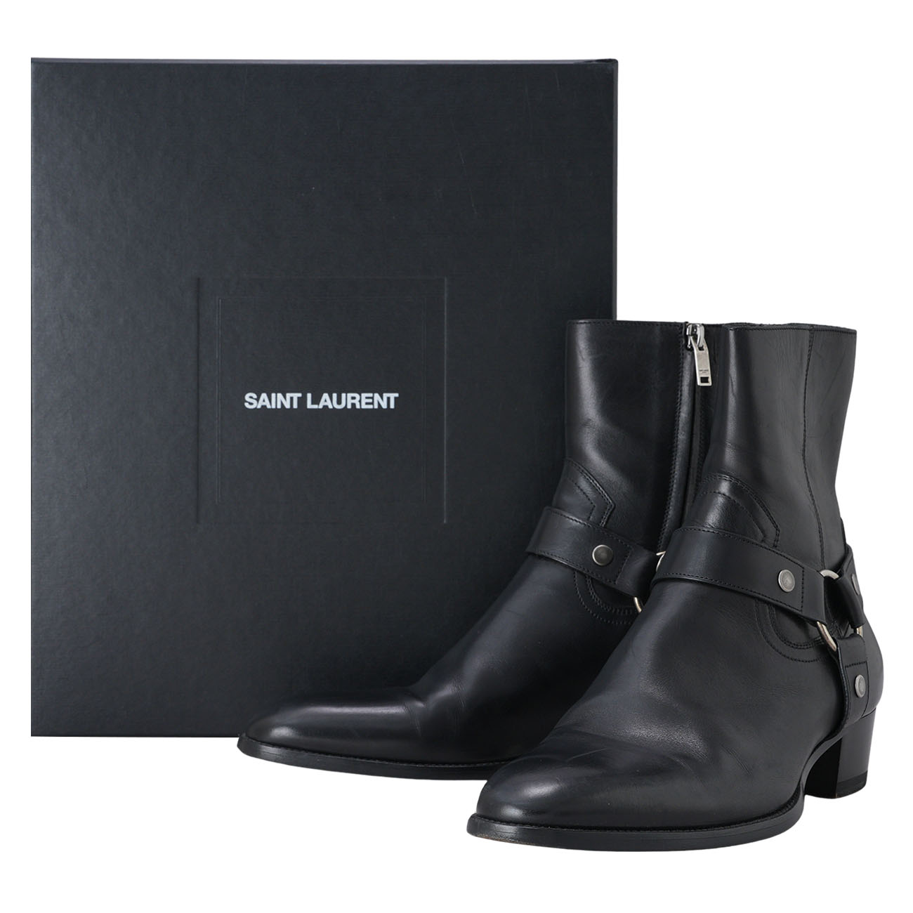 ISABEL MARANT(USED)생로랑 681331 앵클부츠 #41